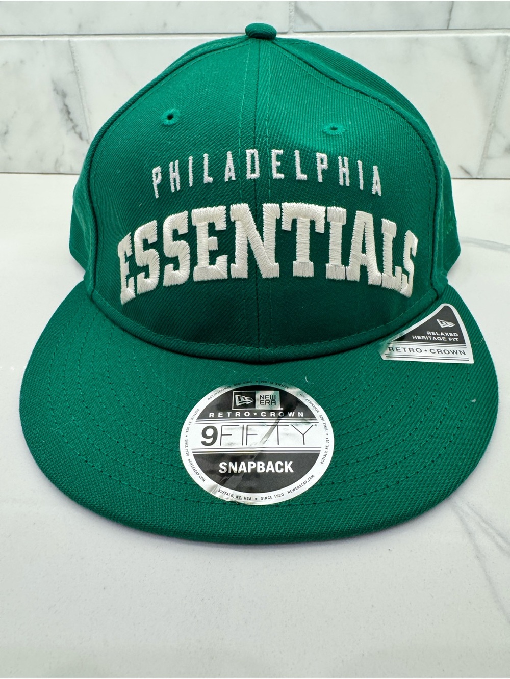 New Era Kids Green Philadelphia Essentials Fear Of God Hat